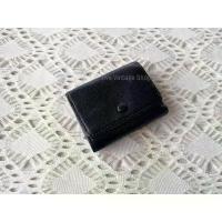 ราคา กระเป๋าสตางค์ 3 พับ ใบจิ๋ว ทำจากหนังแท้ หนังนิ่มๆ สีดำ หน้ากระดุม สไตล์ minimal ขนาดกระทัดรัดมือสอง สภาพดีมากตู้ญี่ปุ่น คําแนะนําการขายที่ร้อนแรงในเดือนนี้ (1733720103095666275)