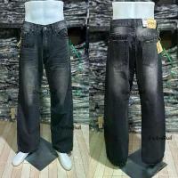 ราคา กางเกงยีนส์ HiRock ทรงกระบอกใหญ่สีดำฟอก Man ผู้ชาย Clothing Jeans (1733243428861215901)