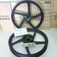 ราคา ล้อแม็ก WAVE125R / WAVE100s 2005 สีดำ 1.40x17 ล้อแม็กขอบ17 **5ก้านเดิม** WAVE125R (1733598427977517019)