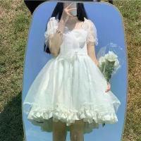 ราคา เดรส สไตล์ญี่ปุ่น สด น่ารัก สาวโลลิต้า แขนพอง เดรสพอง เดรสเจ้าหญิง ฤดูร้อน 2023 รุ่นใหม่ (1734270338719843614)