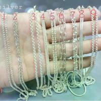 ราคา สร้อยคอเงินแท้ 92.5% แข็งแรงทน รุ่นหนา เด็ก-ผู้ใหญ่ใส่ได้ (1730390741938964769)