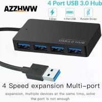 ราคา ฮับ USB 3.0 4 พอร์ต ฮับ USB แยกหลายพอร์ต USB 3.0 2.0 อะแดปเตอร์คีย์บอร์ด เมาส์ แฟลชไดรฟ์ HDD แล็ปท็อป คอมพิวเตอร์ตั้งโต๊ะ (1733840419709944936)