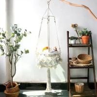 ราคา แบรนด์ถุงตาข่ายแขวนสำหรับแมวที่ถักมืออย่างแท้จริง ตะกร้าแขวนสำหรับแมว ที่นอนแมวแบบโบฮีเมียน ดีไซน์สวยงาม ทนทาน ที่ นอน เบาะ เตียง กระดาษ ลับเล็บ คอก บ้าน กระดาน ลับ เล็บ (1733688982301279944)