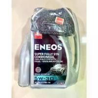 ราคา ENEOS SUPER FULLY SYN COMMONRAIL 5W-30 น้ำมันเครื่องสังเคราะห์แท้ 6 ,7 ลิตร+เสื้อ ,8 และ (1733969064329840353)