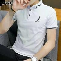 ราคา เสื้อโปโล ASRV สำหรับผู้ชาย คอปก เสื้อกีฬา เสื้อยืดปก เสื้อโปโลฤดูร้อน สไตล์ลำลองธุรกิจ แขนสั้น แฟชั่นเยาวชน เหมาะสำหรับฤดูร้อน ชาย เสื้อโปโลชาย แขนสั้น เสื้อเชิ้ตแฟชั่น ผู้ชาย เสื้อเชิ้ต (17343047783
