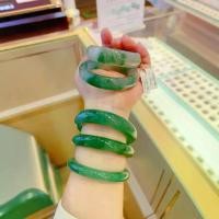 ราคา หรูหราเบา แฟชั่น [พร้อมใบรับรอง] สร้อยข้อมือหยกแอฟริกันธรรมชาติ สร้อยข้อมือหยกมังกรธรรมชาติ สร้อยข้อมือหยกสีเขียว สร้อยข้อมือหยกน้ำแข็ง (1733678507614242099)