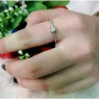 ราคา แหวน Minichu (เงินแท้เคลือบทองคำขาว) (1734345620219003944)