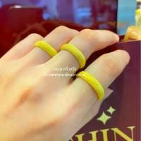 ราคา CHIN แหวน [ครึ่งสลึง] รอบวงทรายประกาย ทองคำแท้ 96.5% มีใบรับประกัน ชินเยาวราช (1729783778868824918)