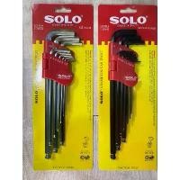 ราคา ประแจแอล ประแจหกเหลี่ยมหุน นิ้ว หกเหลี่ยมหุน 9ตัวชุด SOLO ประแจ ไฟฟ้า ประแจ แหวน ข้าง พลาสติก การรับประกันของซัพพลายเออร์ ประแจ ประแจ เลื่อน ลูกบล็อก ยาว (1732892793201395411)