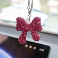 ราคา โบว์ผูก, ข้ามพรมแดนใหม่, ตกแต่งแขวนคาร์บอนไฟเบอร์เพชร, อุปกรณ์ตกแต่งภายในรถยนต์, จี้กระจกมองหลัง, ดีไซน์ผีเสื้อ เบาะนอน ใน รถ ยนต์ แคป กระบะ พวงมาลัย toyota เบาะ แอร์ ไมโครบัส ทา (1732091290531694144)