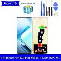 ราคา หน้าจอสัมผัส LCD โทรศัพท์, 6.67 นิ้ว, สำหรับ Infinix Hot 50, Infinix Hot 50i 4G, Infinix Note 50X 5G, ชิ้นส่วนอะไหล่จอ LCD ด้านหน้า (1732813180598322630)