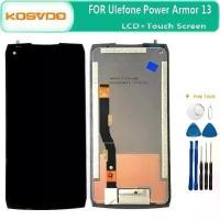 ราคา Armor13 เปลี่ยนหน้าจอ LCD และดิจิไทเซอร์หน้าจอสัมผัส, ใหม่เดิม 100%, สำหรับ Ulefone POWER ARMOR 13, เข้ากันได้กับเครื่องมือ, 6.81 นิ้ว, โทรศัพท์ (1731706627171256187)
