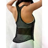 ราคา ชุดเสื้อกล้ามฟิตเนส ทูโทน สไตล์หลัง-I และชายเสื้อตัด U สลับฟรีระหว่างสีดำและสีขาว เหมาะสำหรับวิ่ง โยคะ และฝึกความแข็งแรง (1732059888878912998)