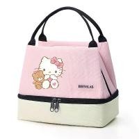 ราคา กระเป๋าใส่ข้าวกลางวันฉนวน Hello Kitty, กระเป๋าเก็บกล่องอาหารกลางวันแบบพกพา, กระเป๋าถือคูลเลอร์ฉนวนพับได้, เหมาะสำหรับสำนักงาน, โรงเรียน, ปิกนิก (1733361716971800416)