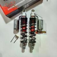 ราคา โช้คหลัง G SERIES PCX แกนแดงสปริงดำกระปุกเทา โช๊คแก๊สกึ่งน้ำมัน นิ่มมาก ยาว 300 มิล XMAX / PCX แคร้ง เวฟ 100 จาน สนิม แท้ (1733599306505553782)