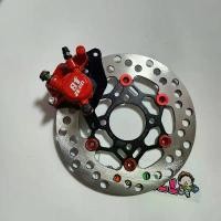 ราคา ชุด2ชิ้น ปั๊มเดิม WAVE110i โลโก้8.1ZERN สีแดง + จานCNC ดำหมุดแดง WAVE110i / WAVE125ปลาวาฬ กระจก แต่ง มอเตอร์ไซด์ motul ท่อ กู มหาชัย ดิสเบรค โช๊ค หลัง paka ปั้ม 81 พร้อม ขา (1733980918684484793)