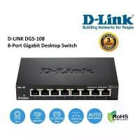 ราคา สวิตซ์ฮับ D-LINK (DGS-108) (DGS-108GL) 8 Port Gigabit Switching Hub 10/100/1000 Mbps คําแนะนําผลิตภัณฑ์ใหม่ของเดือนนี้ ชั้นวาง พลาสติก เก็บ ของ (1733091017622587041)