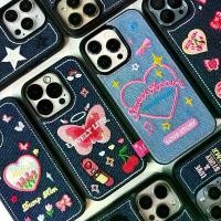 ราคา [i16] พร้อมส่งT6S6 เคสยีนส์ hello tulip เคสผ้า สำหรับ iPhone case เคสไอโฟน X-14plus,15Promax,16Plus,16,16Promax ชั้นวาง พลาสติก เก็บ ของ (1733007970726544601)