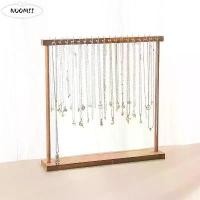 ราคา ที่แขวนสร้อยคอ ที่จัดเก็บเครื่องประดับไม้ ดีไซน์สวยงาม โชว์เครื่องประดับ แบบตั้งโชว์ แท่นวาง/แท่นรอง ชั้นวาง ชั้นวางของ ชั้นแขวนสร้อยคอ (1734257674187211848)