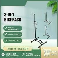 ราคา ขายดี COD 3in1 ขาตั้งจักรยาน ชั้นวาง ซ่อมจักรยาน ล้อจักรยาน 20-29 นิ้ว ขาแขวนจักรยาน Bicycle Parking Rack Stand (1732767309996132222)