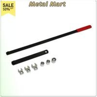 ราคา 8ชิ้น/ชุด ใหม่ ประแจขยาย ประแจปรับพูลเลย์รถ ชุดเครื่องมือ ปรับ ตัวปรับความตึงสายพานเซอร์เพนทีน คันโยกปรับความตึง (1733523550934304743)