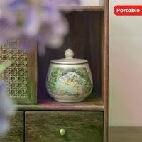 ราคา กระปุกชาลายการ์ตูนสัตว์ดินเผาแบบดั้งเดิม สไตล์จีน พกพาสะดวก ปิดผนึกสำหรับใช้ในบ้าน อเนกประสงค์สำหรับเก็บเมล็ดกาแฟและธัญพืช ปลอดภัยสำหรับสัมผัสอาหาร ตะกร้า แมว (1733021247952685039)