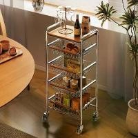 ราคา รถเข็นเล็กสไตล์วินเทจ ชั้นวางของในห้องนั่งเล่น ชั้นวางของขนมเคลื่อนที่ ชั้นวางของข้างในห้องนั่งเล่นสไตล์เรโทร ชั้นวางของในครัว ชั้น ลอย ตะกร้า สะเด็ด น้ํา (1733596486226117769)