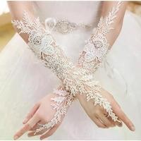 ราคา ถุงมือแต่งงานแบรนด์สำหรับเจ้าสาว รุ่น 2025 วัสดุลูกไม้ สีขาวและสีดำ สำหรับผู้หญิง มารยาท ถุงมือ เย็บปักถักร้อย (1732323413055866752)