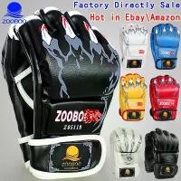 ราคา ถุงมือชก Zooboo ถุงมือ Sanda ถุงมือแยกนิ้ว ถุงมือ Muay Thai MMA ถุงมือครึ่งนิ้ว ถุงมือ UFC (1733800034457061220)