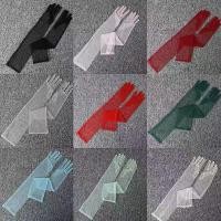 ราคา ถุงมือตาข่าย บาง ถุงมือเจ้าสาว ถุงมือจัดงานแต่งงานแบบยาว ตกแต่งเจ้าสาว ถุงมือ rg (1731248335049099116)