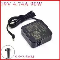 ราคา อะแดปเตอร์ไฟแล็ปท็อป 90W 19V 4.74A 5.5*2.5 มม. ADP-90YD B, สำหรับ ASUS A52F, A53E, A53S, A53U, A55A, A55VD, D550CA, D550M, D550MAV, ที่ชาร์จ (1732493021918233718)