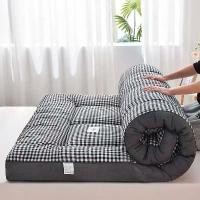 ราคา ที่นอนผ้าฝ้ายหนา ท็อปเปอร์ ที่นอน เหมาะสำหรับราชาหรือที่นอนเดี่ยว/คิง ไซส์ มีจุดราคาถูก (1732059707070449816)