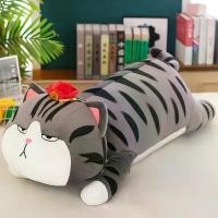 ราคา ตุ๊กตาแมว My Emperor Cat รุ่น Baza สีดำ ลายตีลังกา สำหรับนอนเป็นหมอน/ที่นอน ของขวัญขนาดใหญ่สำหรับเด็กผู้หญิง (1734087626704127871)