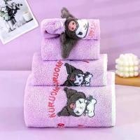 ราคา ชุดผ้าขนหนูอาบน้ํา คุโรมิ 3 ชิ้น ประกอบด้วย ผ้าขนหนู ผ้าเช็ดหน้า ผ้าขนหนูเช็ดผม ดูดซับน้ำและแห้งเร็ว ไม่ทำให้ผมหลุดร่วง ผ้าขนหนู ผ้า เช็ด ตัว ขน เป็ด (1732251294874634386)