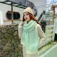 ราคา ผ้าพันคอไหมพรม (ผู้ใหญ่) สต็อคในไทย ผ้าพันคอ (1732291737416010665)