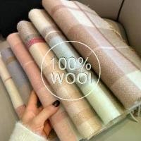 ราคา ผ้าคลุมไหล่ขนสัตว์ 100% สไตล์วินเทจแบบพรีปปี้ ลายตาราง ผ้าพันคอพัชมีนา สำหรับผู้หญิง ผ้าพันคอ ผ้าพันสำหรับสวมทับ ผ้าคลุมไหล่แบบโพลโก้ (1734113168006612194)