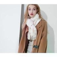 ราคา ผ้าพันคอ ผ้ากันหนาว ผ้าคลุมไหล่ แคชเมียร์ สีพื้น 215กรัมขนาด 190* 70ซม cashmere (1734343629016041331)