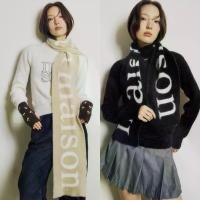 ราคา maison KEEPS | maison Logo Knitted Scarf | ผ้าพันคอ (1733010857779496011)