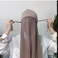 ราคา ฮิญาบสำเร็จรูปสำหรับผู้หญิงมุสลิม พร้อมผ้าคลุมศีรษะชีฟอง ผ้าพันคอ ผ้าคาดผม ภายในแบบเอี๊ยม ยืดหยุ่น ปลอกฮิญาบ ผ้าคลุมศีรษะ และผ้าพันหัวทรงทูร์บัน (1734139781190747755)
