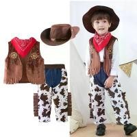 ราคา ชุดคาวบอยเด็ก, เสื้อผ้าเด็กผู้ชาย, สำหรับเด็ก, ชุดคอสเพลย์, เสื้อกั๊ก, กางเกง, กางเกง, ผ้าพันคอ, หมวก, ชุด 4 ชิ้น, ชุดเด็กวัยหัดเดิน (1731206225238131829)
