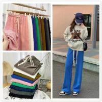 ราคา กางเกงขากว้างสำหรับผู้หญิง ลายกระดูกงู สไตล์ฤดูร้อน มาใหม่ เอวสูง ผ้าม่าน กางเกงขาตรงแคบ กางเกงขายาวพื้นเย็น (1733032305392060228)