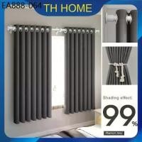 ราคา TH HOME ราคาต่ำสุด ผ้าม่านหน้าต่างกันแสง ผ้าม่าน ผ้าม่านกันแสง ผ้าม่านตาไก่ ม่านตาไก่กันความร้อนและเสียง 99%, ม่านประตู (1733902155988961156)