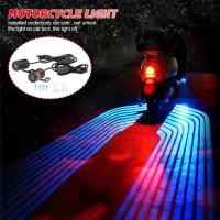 ราคา โปรเจ็กเตอร์ปีกนางฟ้า, ไฟ LED, รถจักรยานยนต์และรถยนต์, ไฟท้าย Moto ดัดแปลง, พรม Underglow, ไฟท้ายเบรกต้อนรับ, หลอดไฟ, 9-36V, #455563 Car กรีน (1730553533911042291)