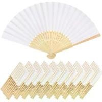 ราคา พัดจีนแบบพับได้ขนาด 7 นิ้ว สไตล์จีน พัดกระดาษสำหรับคัดลายมือ ภาพวาด ของขวัญงานแต่งงาน บรรจุแยกชิ้น (1733463620124312847)