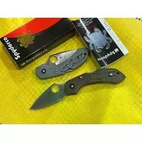 ราคา Spyderco มีด Spyderco ขนาดเล็ก คุณภาพดี ขายร้อน ดีไซน์ทนทาน สะดวกสำหรับพกพา (1733055115764139809)