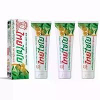 ราคา ยาสีฟัน สมุนไพร ไทยไชโย สูตรเข้มข้น (70กรัม) 3 หลอด ลดกลิ่นปาก ดูแลช่องปาก (1730718625201096987)