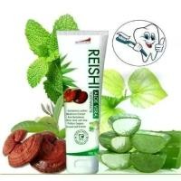 ราคา [COD] [Tiktok]ยาสีฟัน เรชิ อะโล เวร่า ยาสีฟันสมุนไพร (ยาสีฟันสูตรเห็ดหลินจือและใบฝรั่ง ผสมว่านหางจระเข้) Toothpaste ขนาด 180 กรัม (1734109545807251169)