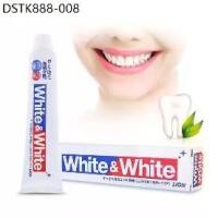 ราคา ญี่ปุ่นแท้ ยาสีฟัน LION White & White Toothpaste 150g ยาสีฟัน สูตรปรับฟันขาว รสมินต์สดชื่น (1734327402042722138)