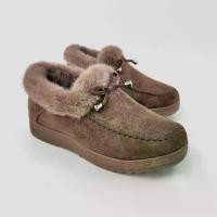 ราคา ST.JAMES รองเท้าบูท/รองเท้าผ้า ส้น 4 CM. รุ่น ST.TROPEZ สี BROWN l รองเท้าบูทผู้หญิง (1734124024191944616)