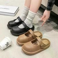 ราคา รองเท้านักเรียน กันน้ํา สินค้าขายดี แฟชั่นสวยๆ ใส่สบาย สวยๆ หนัง รองเท้าเสริมส้น กันลื่น แบบสวม ผู้หญิง รองเท้าบูท รองเท้าเพื่อสุขภาพ รองเท้าหนัง รองเท้ารัดส้น ไซส์ใหญ่ เสริมส้น (1732016655311865113)